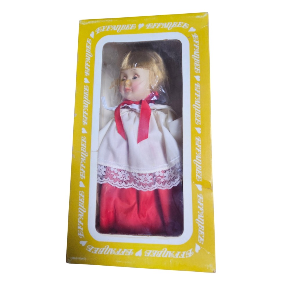 Vintage Effanbee Day by‎ Day Sabbath Child Doll 11" Sleepy Eyes Collectible NIB